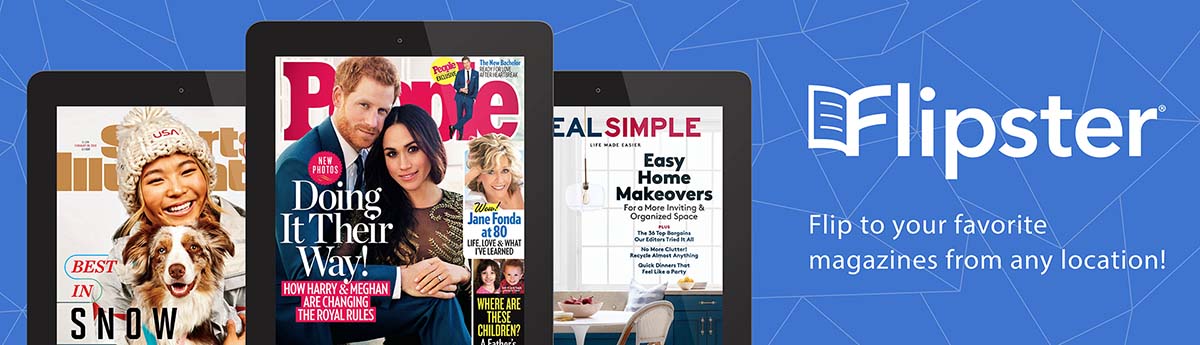 Flipster Flip to your favorite magazines from any location!